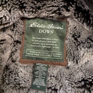 Eddie Bauer Gray Faux Fur Jacket
